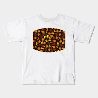 Retro Autumn Fall Kids T-Shirt